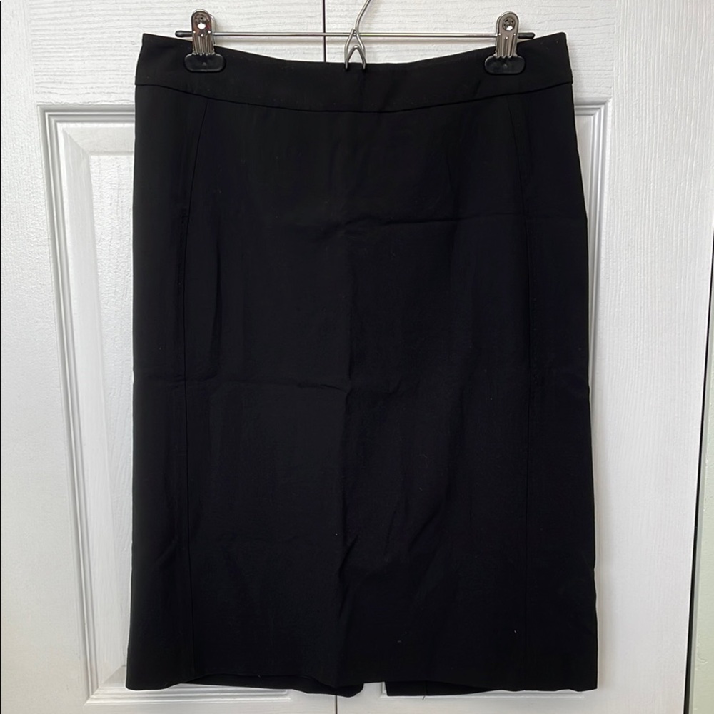 Banana Republic Black Knee-Length Pencil Skirt